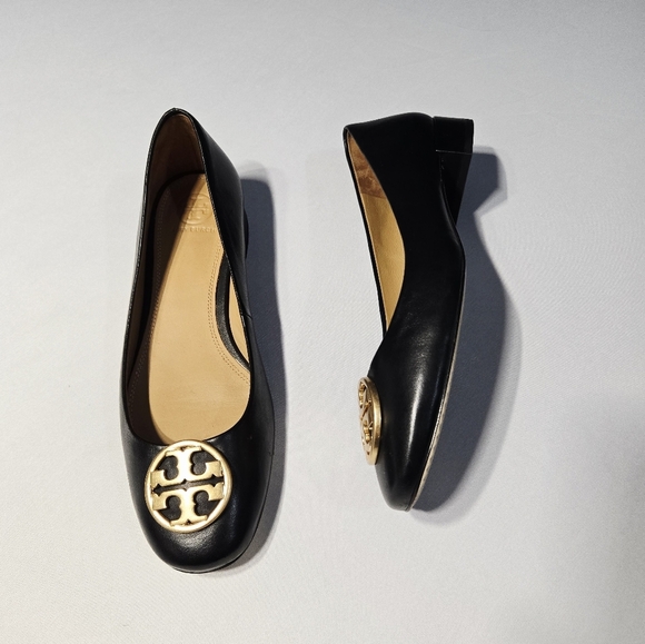 Tory Burch chelsea heeled ballet flat size  8.5M - Picture 1 of 7